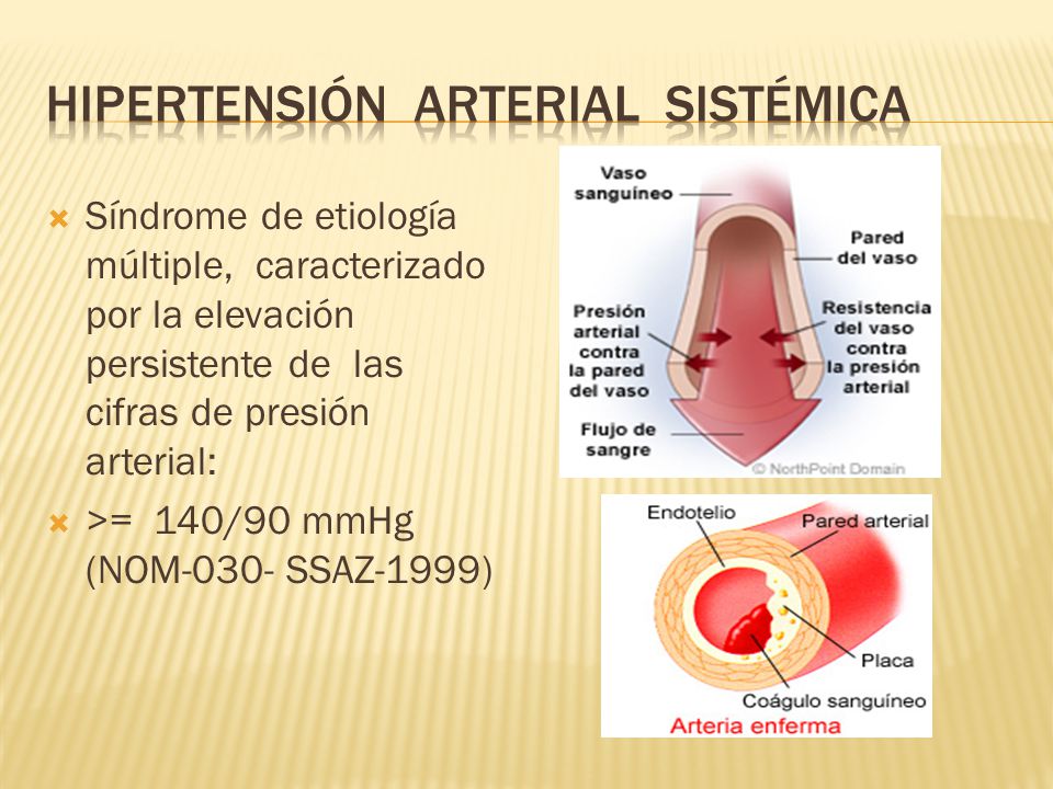 hipertension arterial sistemica